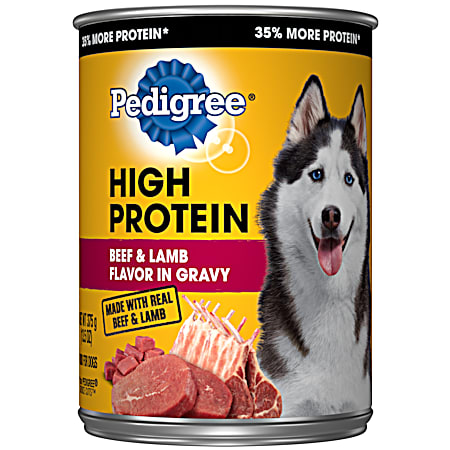 Pedigree High Protein Beef & Lamb Wet Dog Food