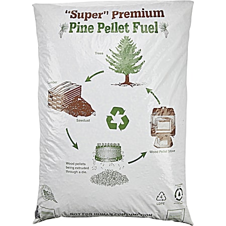 Superior Super Premium Grade Pine Fuel Pellets