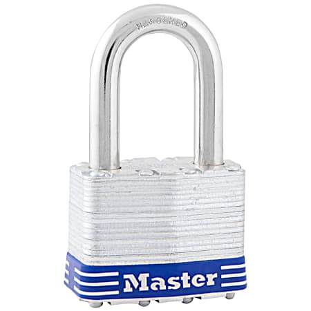 Master Lock 2 In. Laminated Padlock with 1-1/2 In. Shackle