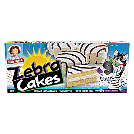 13 oz Zebra Cakes