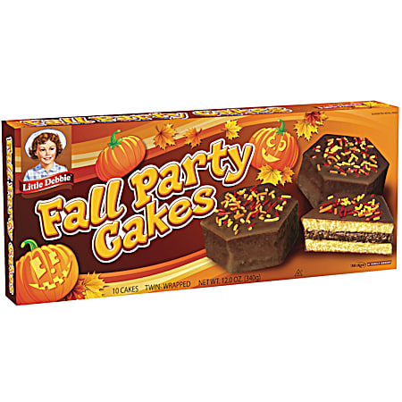 12 oz Fall Party Cakes Chocolate