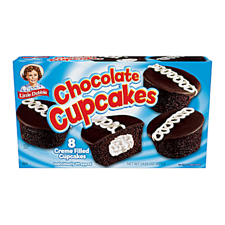 Little Debbie Chocolate Cupcakes - 14.38 Oz.