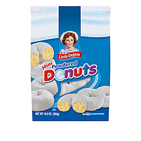 Mini Powdered Donuts - 10 Oz.