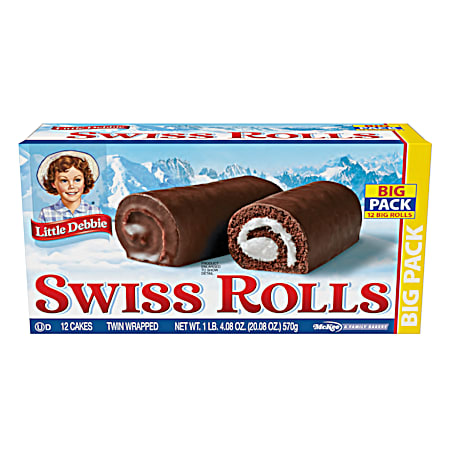 20.08 oz Swiss Cake Rolls Big Pack