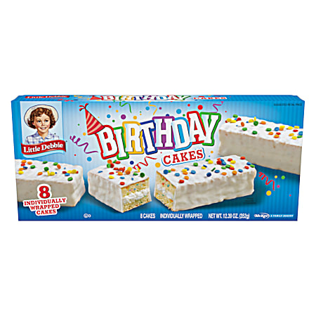 12.39 oz Birthday Cakes