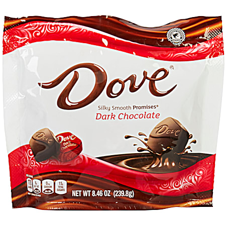 DOVE Silky Smooth Promises 8.46 oz Dark Chocolate