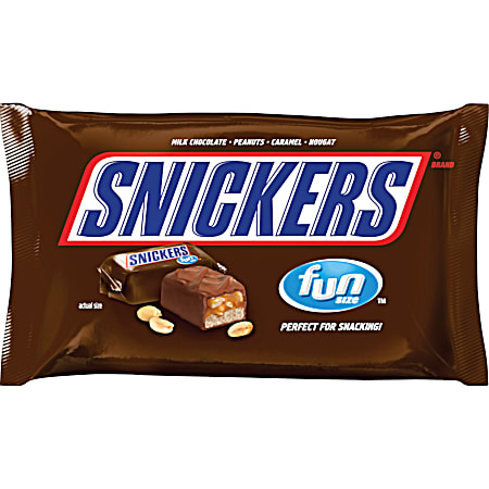 10.59 oz Snickers Fun Size Candy Bars