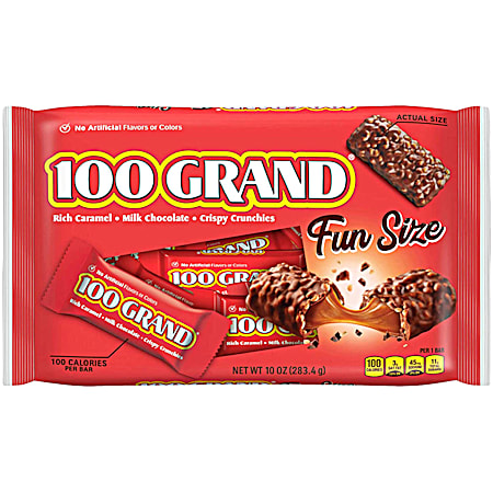 10 oz 100 Grand Fun Size Bars