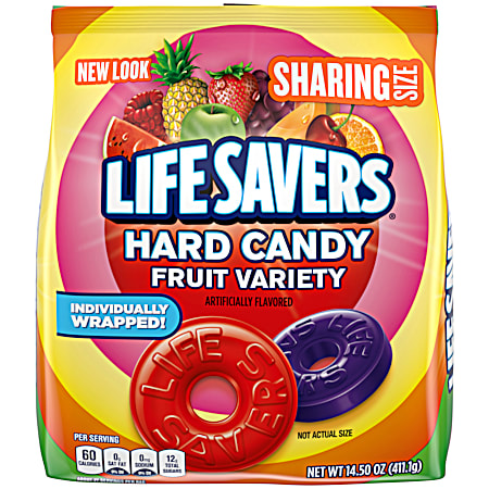 14.5 oz  Fruit Variety Hard Candy