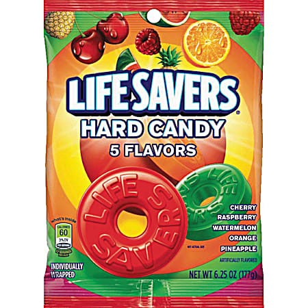 Lifesavers 6.25 oz Five Flavors Hard Candy