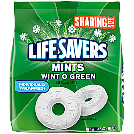 Lifesavers 14.5 oz Wint-O-Green Mints