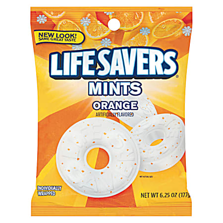 Lifesavers 6.88 oz Orange Mints Hard Candy