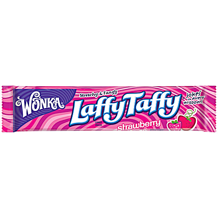 Wonka Laffy Taffy 1.5 oz Strawberry Bar
