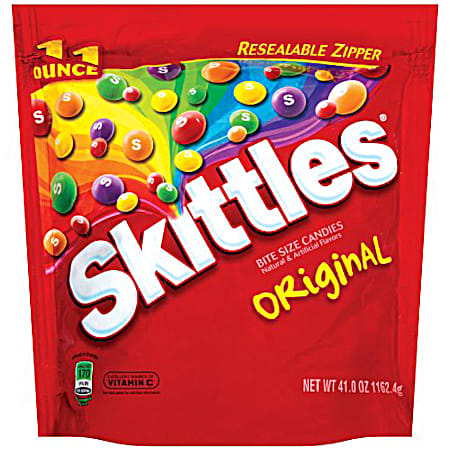Skittles 41 oz Original Fruit Bite Size Chewy Candy