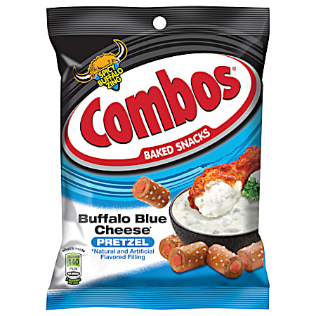 Combos 6.3 oz Buffalo Blue Cheese Pretzel
