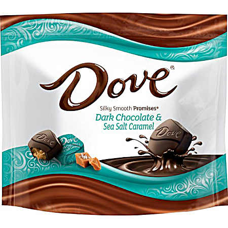 DOVE Silky Smooth Promises 7.61 oz Sea Salt Caramel & Dark Chocolate