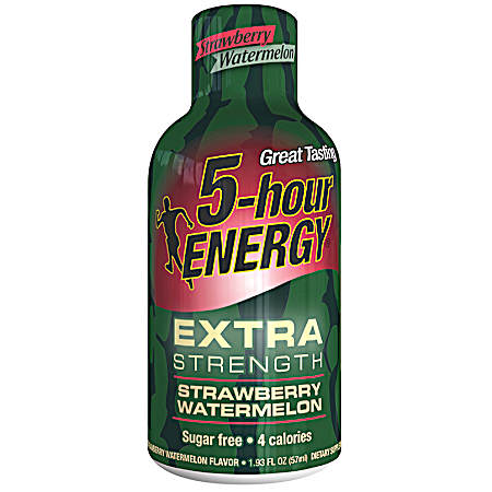 5-hour Energy Extra Strength 1.93 oz Strawberry Watermelon Energy Shot