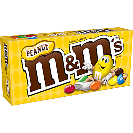 M&M's 3.1 oz Peanut Chocolate Candies