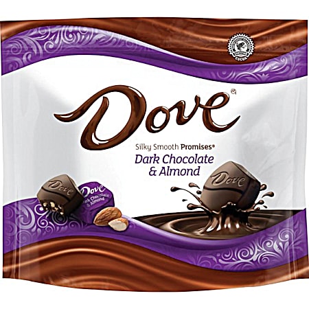 DOVE Silky Smooth Promises 7.61 oz Dark Chocolate & Almond