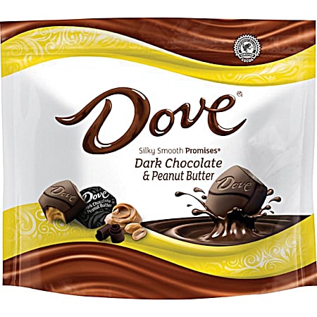 DOVE Silky Smooth Promises 7.61 oz Dark Chocolate & Peanut Butter