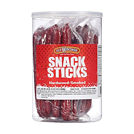 24 oz Hardwood-Smoked Snack Sticks Jar