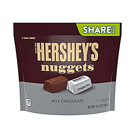 Hershey Nuggets 10.2 oz Miniatures Milk Chocolate Candy