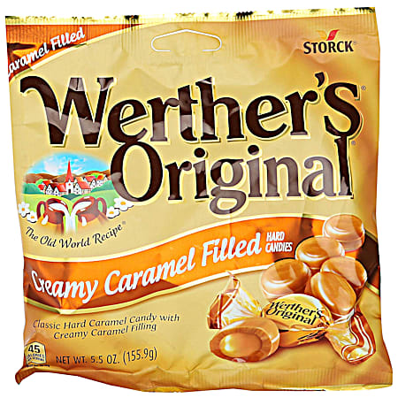 Werther's Original 5.5 oz Creamy Caramel Filled Hard Candies