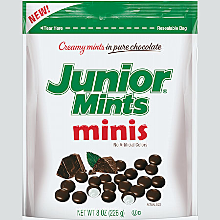 Tootsie Roll 8 oz Junior Mints Minis