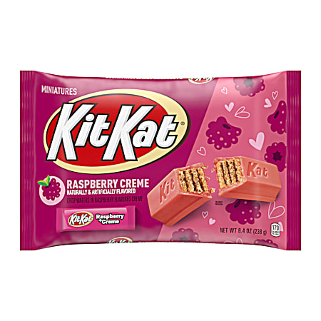 8.4 oz Raspberry & Creme Flavored Kit Kats