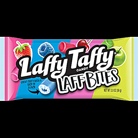 2 oz Laff Bites Soft & Chewy Taffy Candy