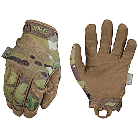 Adult Original Multi-Cam Tactical Camo Gloves