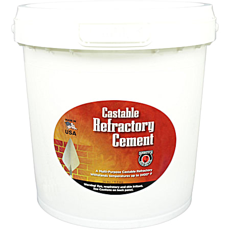 Meeco's Red Devil 25 lb Castable Refractory Cement