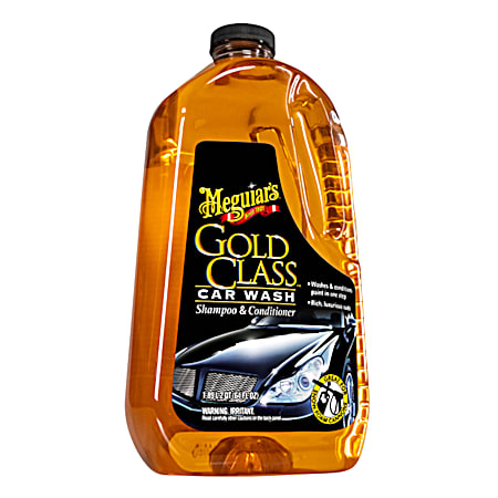 64 fl oz Gold Class Car Wash Shampoo & Conditioner