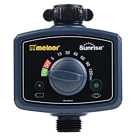 Black Sunrise Once-a-Day Water Timer