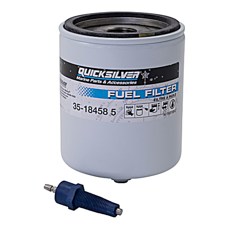 QuickSilver Water Separating Fuel Filter Kit w/Sensor
