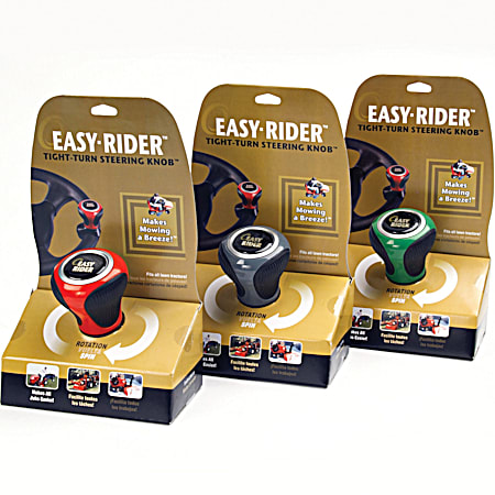 Good Vibrations Easy-Rider Tight-Turn Lawn Tractor Steering Knob - Assorted
