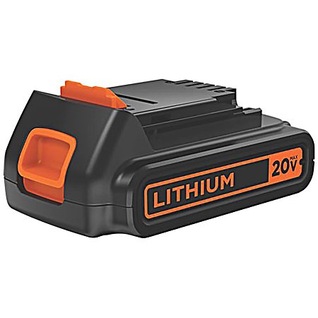 Black & Decker 20V MAX Lithium Ion Battery