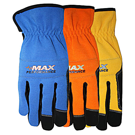 Men's Max Performance Gloves - Assorted