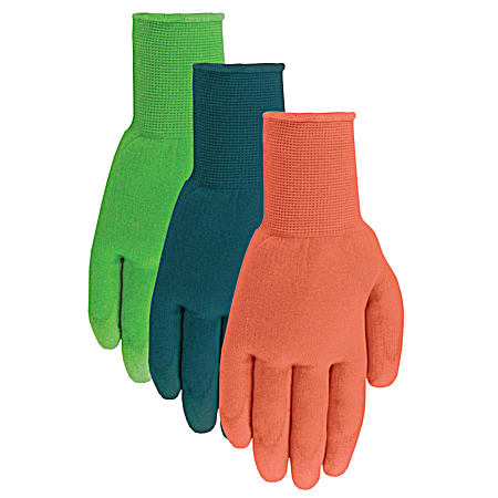Ladies' Polyurethane Coated Gloves - Assorted