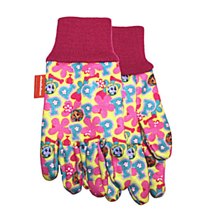 Toddler Pink Paw Patrol Jersey Gloves