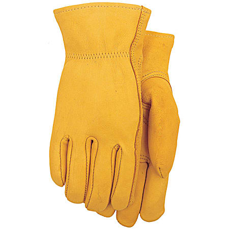 Adult Tan Lined Deerskin Thinsulate Gloves