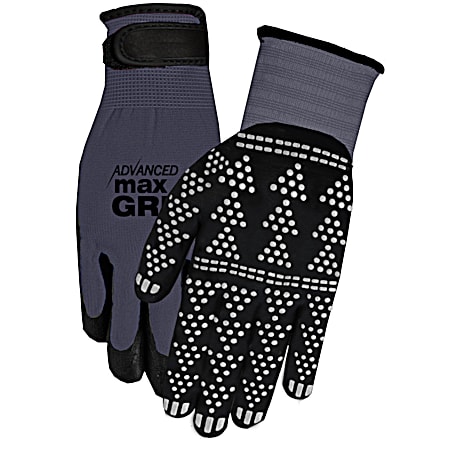 Men's Advanced MAX Grip Grey Gloves