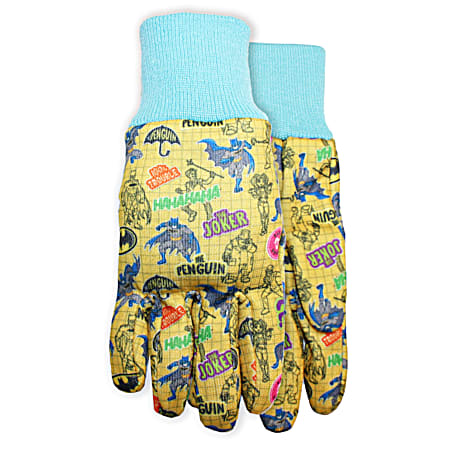 Toddlers Batman Jersey Knit Wrist Gloves - Assorted