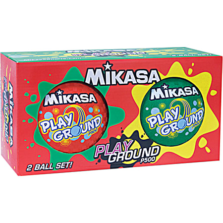 Mikasa Mini Playground Balls - Set of 2