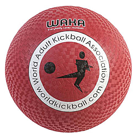 WAKA Official Red Kickball