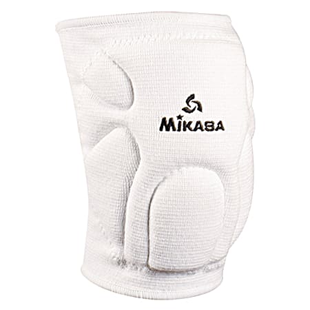 8 in White Knee Pads