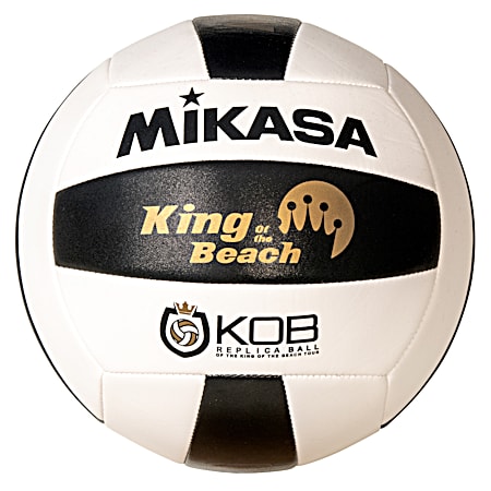 Mikasa KOB King of the Beach Replica Volleyball - Official Synthetic Game Ball, Size 5