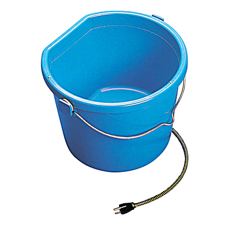 20 qt Heated Flat-Back Bucket