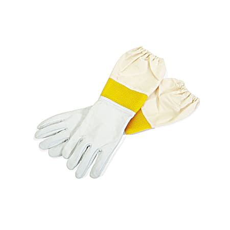 Goatskin Gloves with Vented Sleeves