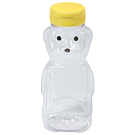 12 Oz. Plastic Bear Bottle - 12 Pk.